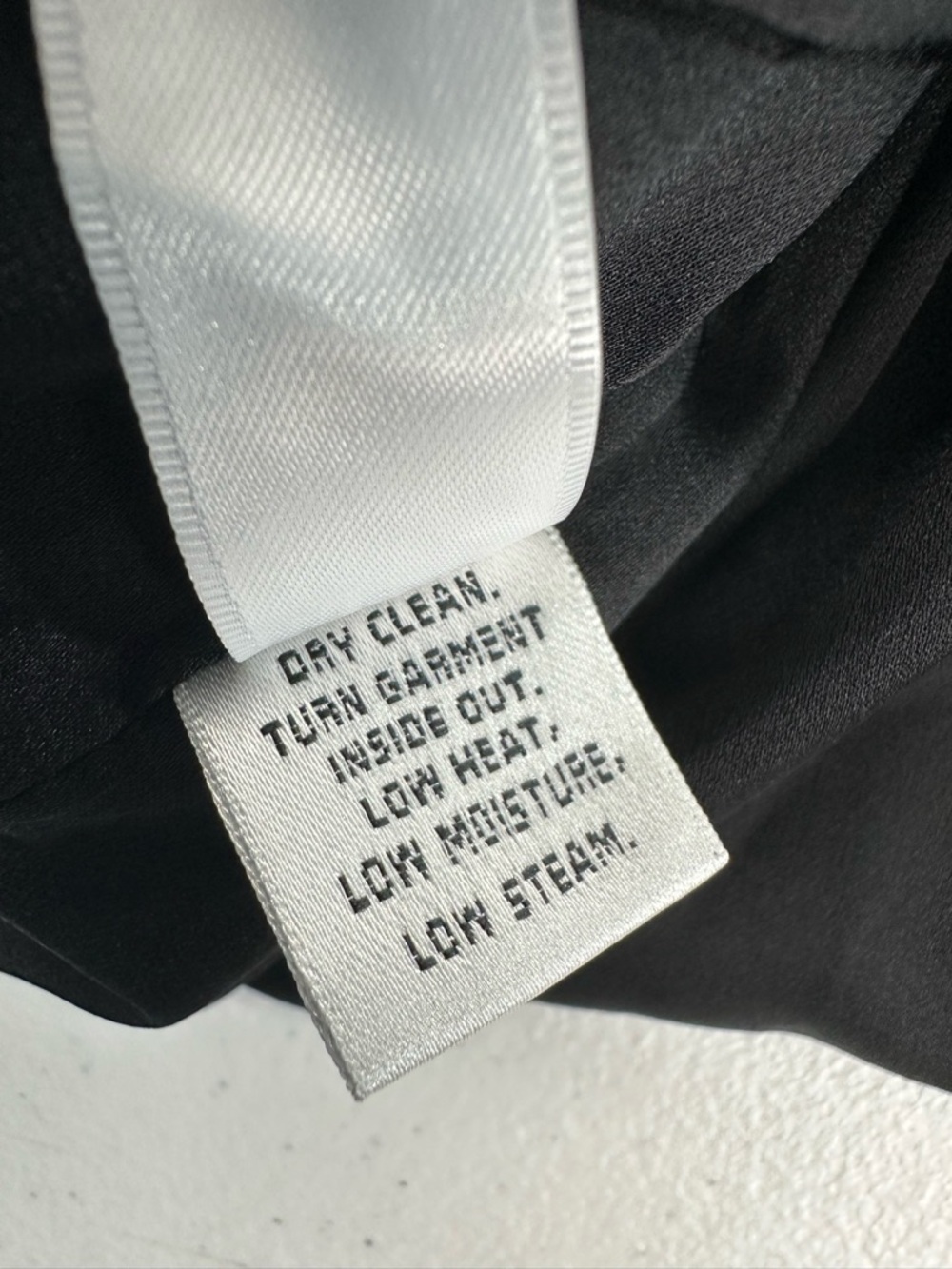 St John Caviar Straight Tailored Black Skirt Silk Lined Career Classic Luxury 16 - Picture 11 of 12